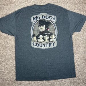 Big Dogs Country Music Legends Johnny Cash T Shirt Men's XL Vintage Y2K